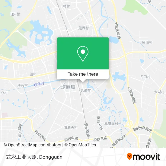 式彩工业大厦 map