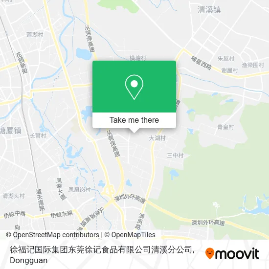 徐福记国际集团东莞徐记食品有限公司清溪分公司 map