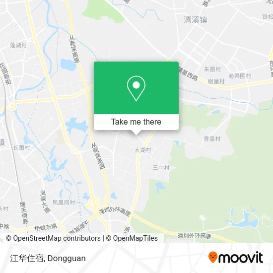 江华住宿 map