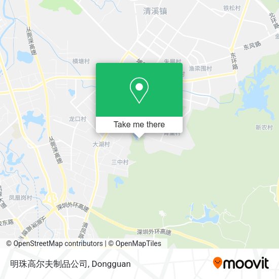 明珠高尔夫制品公司 map