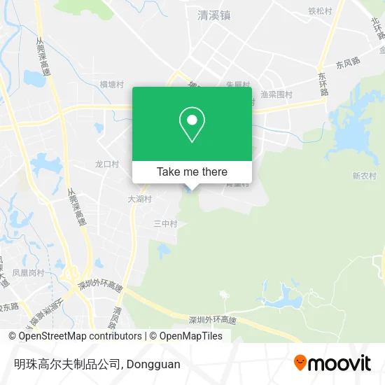 明珠高尔夫制品公司 map