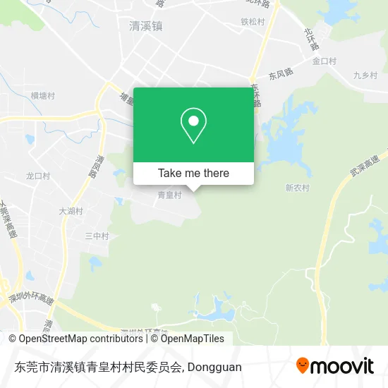 东莞市清溪镇青皇村村民委员会 map