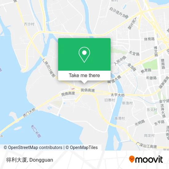 得利大厦 map