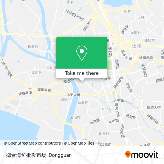 德晋海鲜批发市场 map