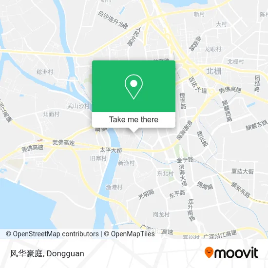 风华豪庭 map