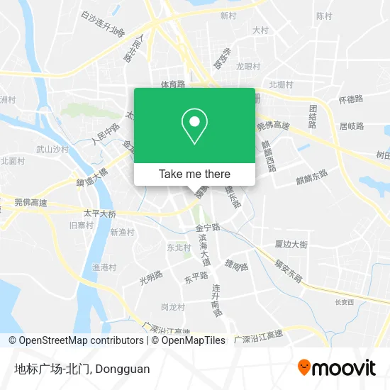 地标广场-北门 map