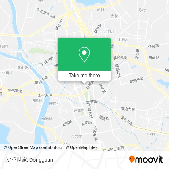 沉香世家 map
