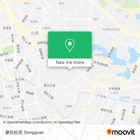 馨悦租房 map