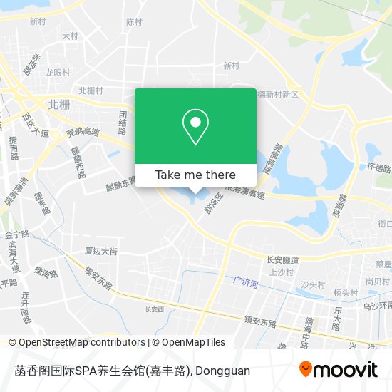 菡香阁国际SPA养生会馆(嘉丰路) map