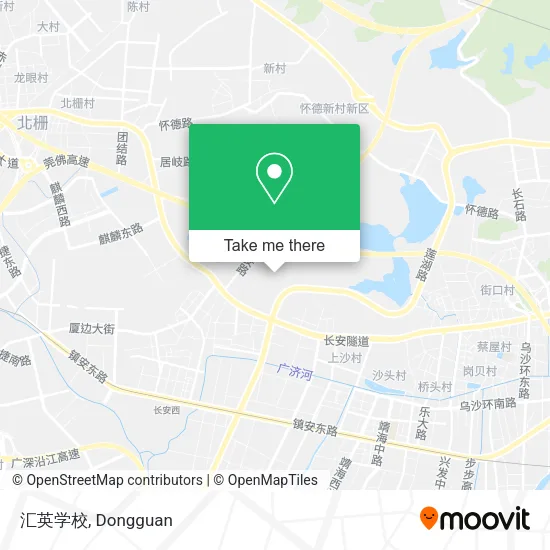 汇英学校 map