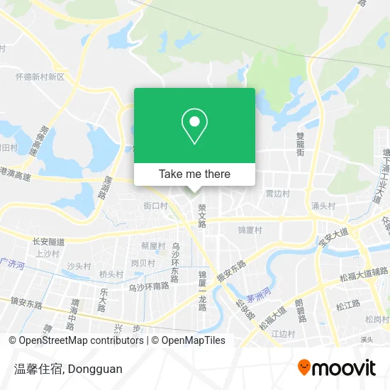 温馨住宿 map