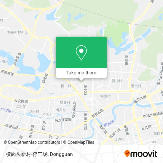 横岗头新村-停车场 map