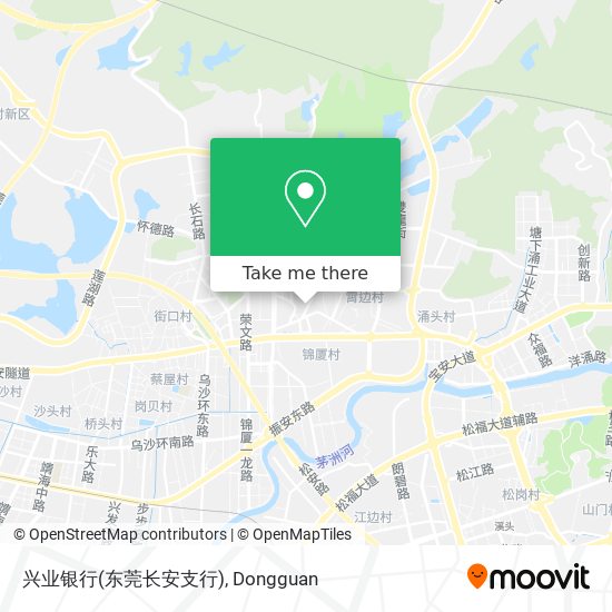 兴业银行(东莞长安支行) map