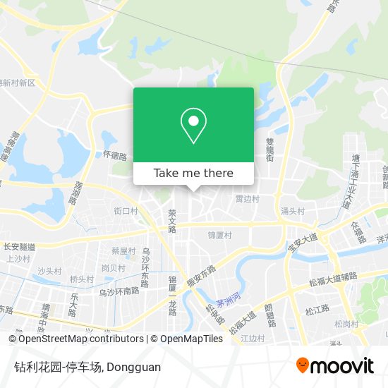钻利花园-停车场 map