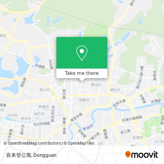 喜来登公寓 map