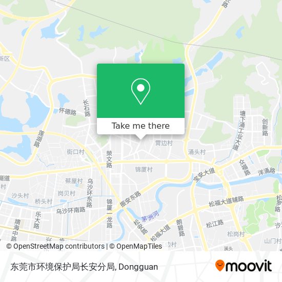 东莞市环境保护局长安分局 map