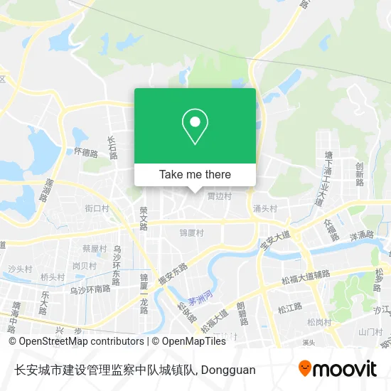 长安城市建设管理监察中队城镇队 map