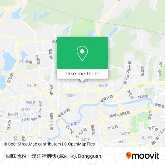 回味汤粉王隆江猪脚饭(咸西店) map