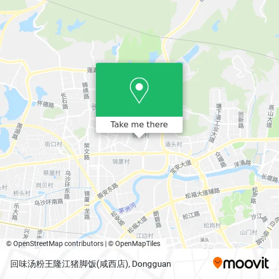 回味汤粉王隆江猪脚饭(咸西店) map