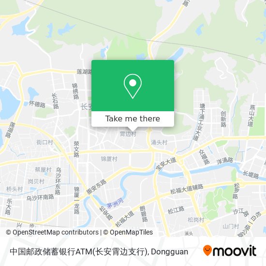 中国邮政储蓄银行ATM(长安霄边支行) map
