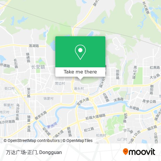 万达广场-正门 map