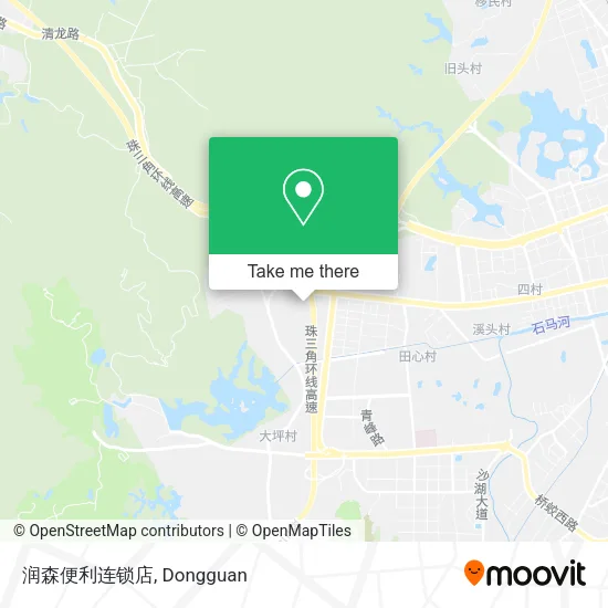 润森便利连锁店 map
