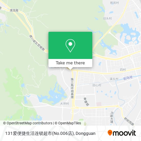 131爱便捷生活连锁超市(No.006店) map
