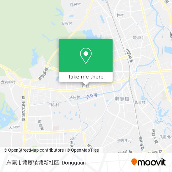东莞市塘厦镇塘新社区 map