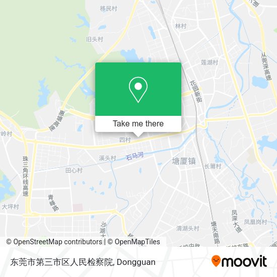 东莞市第三市区人民检察院 map
