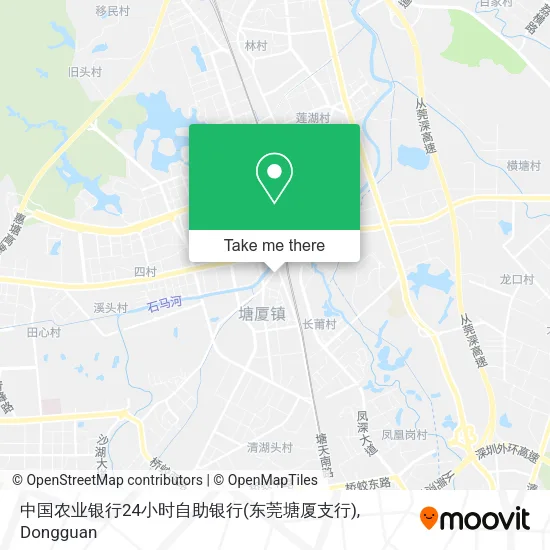 中国农业银行24小时自助银行(东莞塘厦支行) map