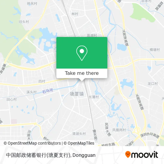 中国邮政储蓄银行(塘夏支行) map