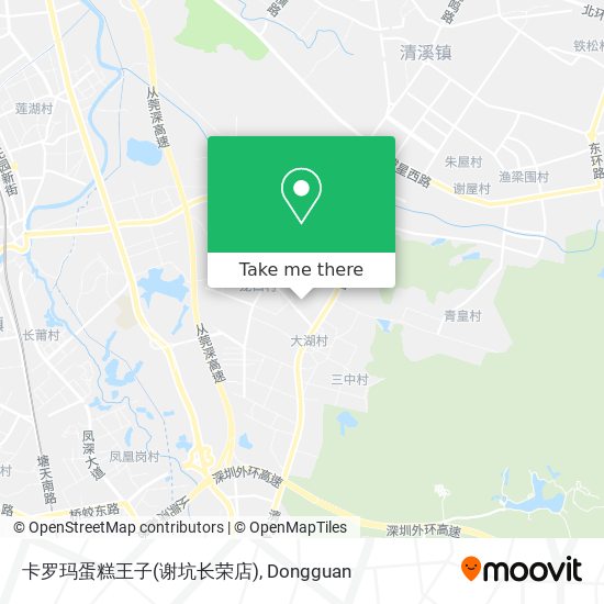 卡罗玛蛋糕王子(谢坑长荣店) map