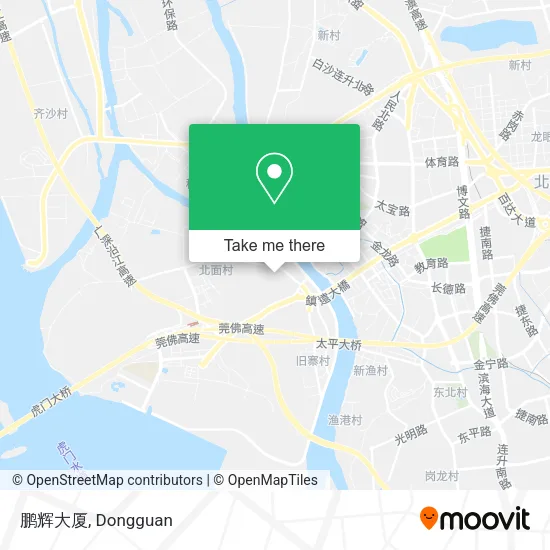 鹏辉大厦 map