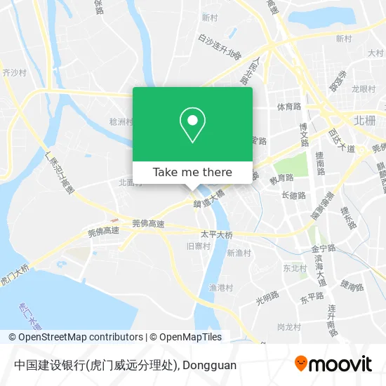 中国建设银行(虎门威远分理处) map