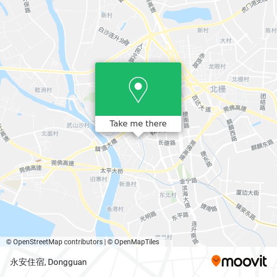 永安住宿 map