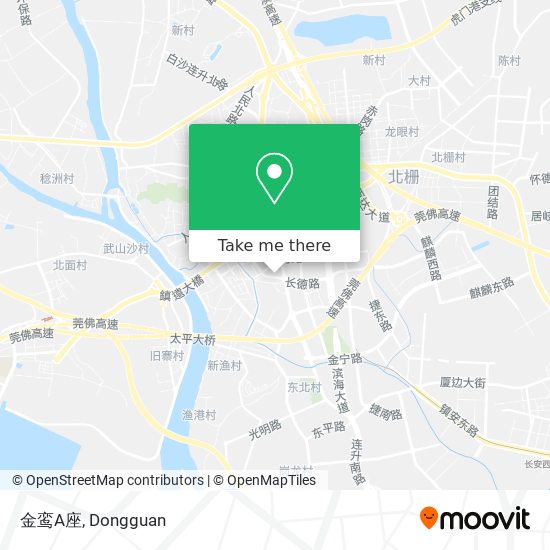 金鸾A座 map