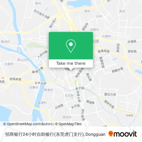 招商银行24小时自助银行(东莞虎门支行) map