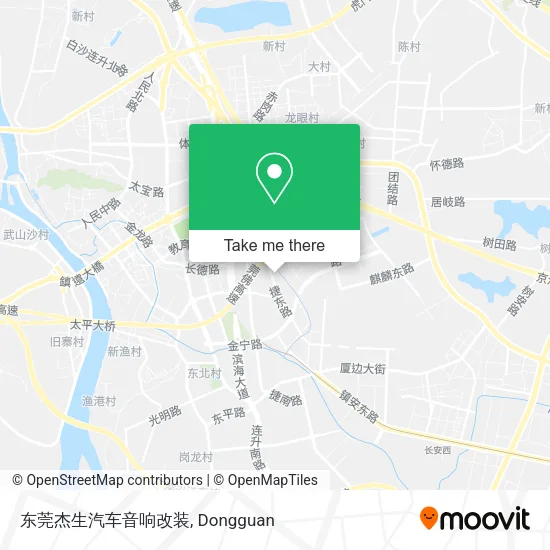 东莞杰生汽车音响改装 map