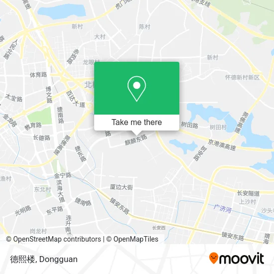 德熙楼 map