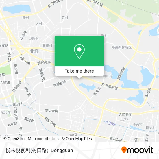 悦来悦便利(树田路) map