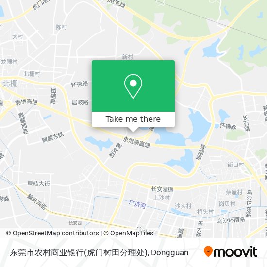 东莞市农村商业银行(虎门树田分理处) map