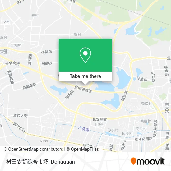 树田农贸综合市场 map