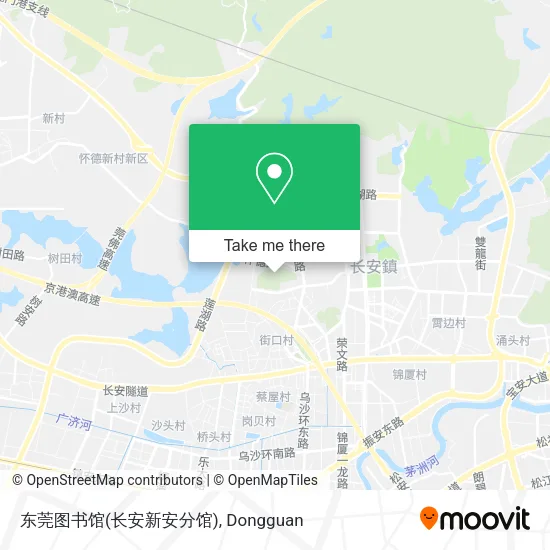 东莞图书馆(长安新安分馆) map