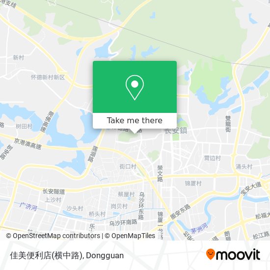 佳美便利店(横中路) map