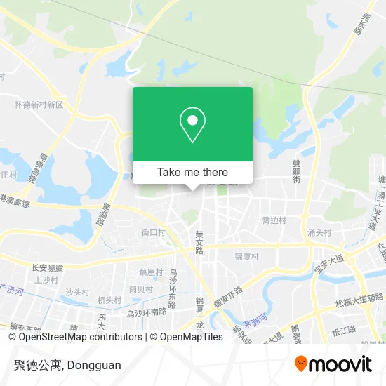 聚德公寓 map