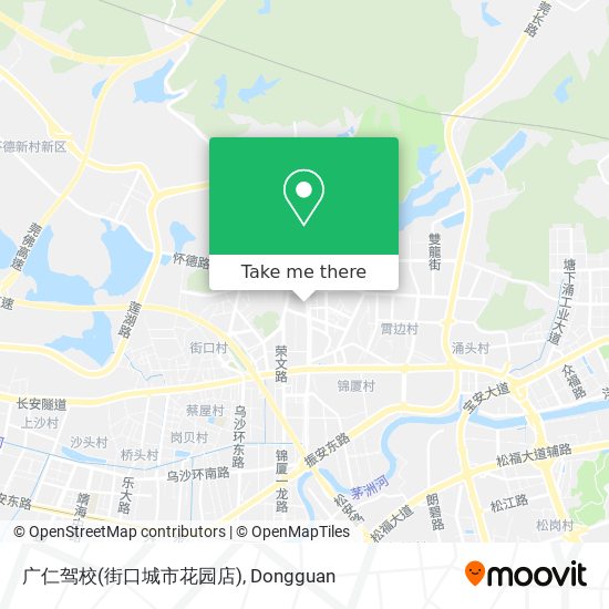 广仁驾校(街口城市花园店) map