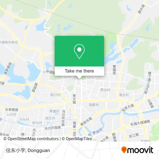 信东小学 map