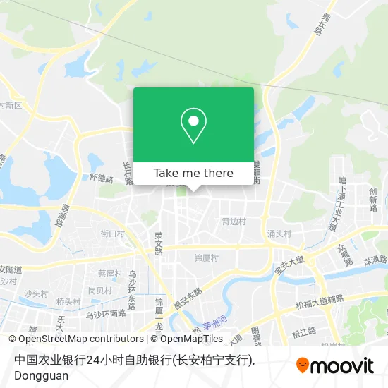 中国农业银行24小时自助银行(长安柏宁支行) map