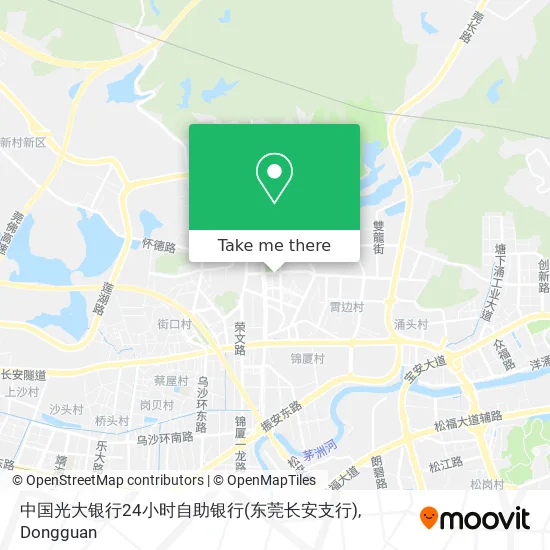 中国光大银行24小时自助银行(东莞长安支行) map