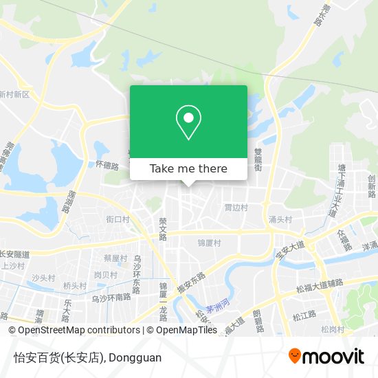 怡安百货(长安店) map